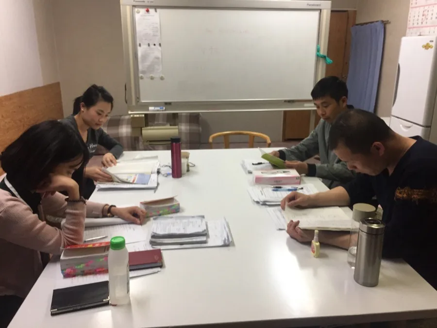 実習生向けの日本語・技能勉強会